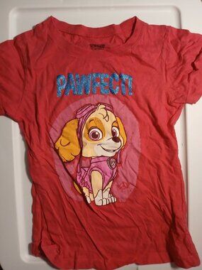 Paw Patrol M 7/8 Girls "Pawfect" Shirt